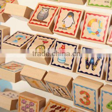 Wooden Learn Alphabet Frame for Educational Kids Toys photo-2