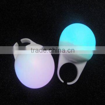 Round Electronic Luminous Ring, Led Lighting Finger Ring Can Printing Logo photo-3