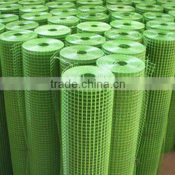 PVC coated welded wire mesh fence