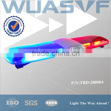 blue red amber led police light bar for sale