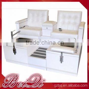 Beiqi Salon Furniture Massager Foot with Ceramic Basin Massager Chair, Pedicure Chair No Plumbing