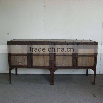 Industrial Pine Furniture Recycled Wooden Sideboard