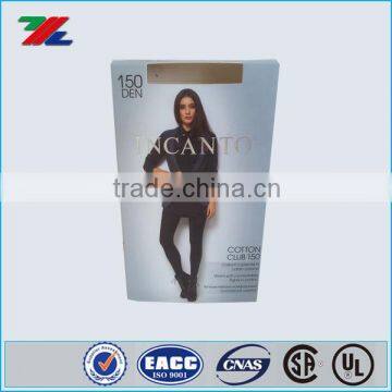 Custom printing glossy cheap paper box for stocking