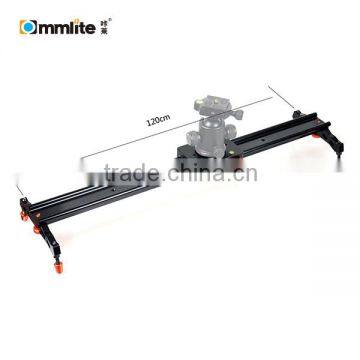 Commlite 2nd generation 100% Aluminum Alloy Sliding-pad Video Track Slider Dolly Slider Video Stabilizer System 100CM 40''