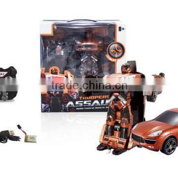 TT664 2.4G RC TRANSFORM ROBOT TOYS