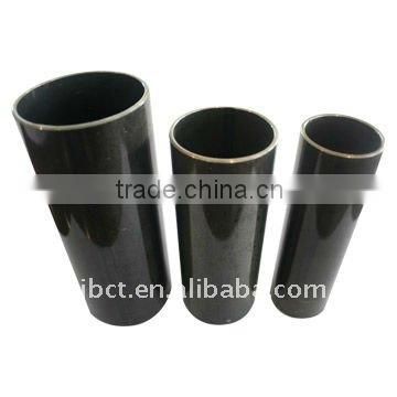 Q195 Pure Black Round Steel Tube