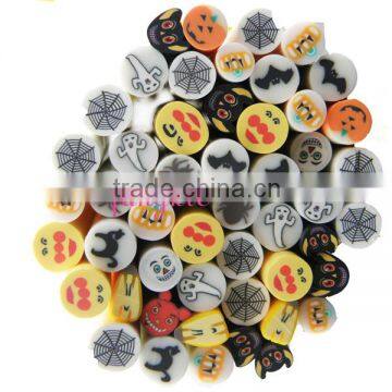 Halloween 3d nail art polymer clay fruit fimo canes