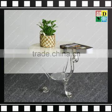 2016 Hotel/home Display Acrylic Living Room Coffee Table With Round Marble Top From China