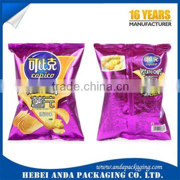 Flexible Packaging Potato Chips Packaging Material/potato Chips Packaging Bag/snack Plastic Film Roll photo-3