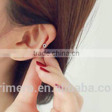 Luxury Styles 26 English Names Alphabet Letter Word Crystal Stud Earring Valentine's Gift photo-5