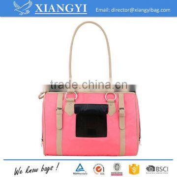 Luxury Handbag Dog Purse Stylish Soft Sided Pink Pet Carrier for Small Dogs and Cats Quality Choice photo-4