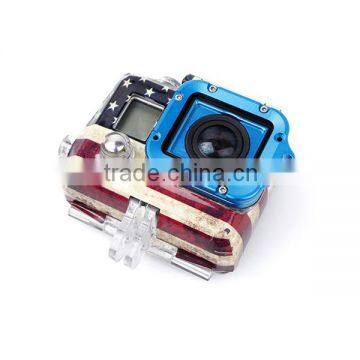 Aluminum LANYARD RING Mount For GoPro Hero 3, Each Piece for Inside and Outside, Include a Tool, Blue, Green, Red, Silver GP125 photo-3