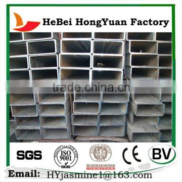 Factory Directly Sale Hebei HongYuan Square Steel Pipe/2 Inch Black Iron Pipe