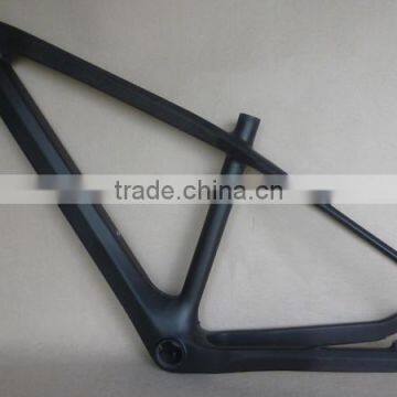 650B MTB bike carbon frame 27.5er 39cm 44cm BB92 UD 3K axle 12*142mm