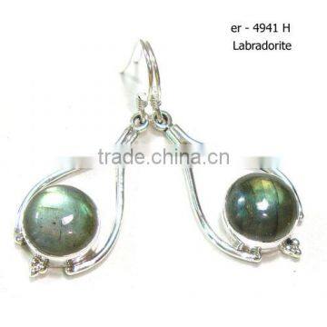 Very pretty earrings beautiful silver jewelry for cute girls dangle earrings semi precious stone