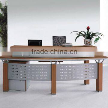 hot selling high quality office furniture office counter table design/front desk table/office reception counter table