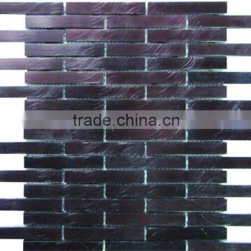 Brushed aluminum mosaic tile,construction material,Foshan mosaic interior wall tiles 300*300 YX-MA13