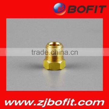 Professional supplier brass flare fitting elbow made in china