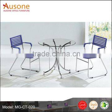 Modern design glass center table