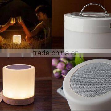 2016 Led Touch Sensor Wireless Portable Bluetooth Smart LED Music Lamp Quality Choice photo-2