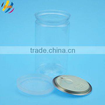 Air-proof plastiuc pet jar with aluminum cap