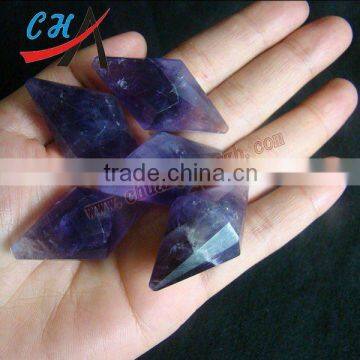 New Design Gemstone Amethyst Bag Accessory Fancy Zipper Puller photo-1