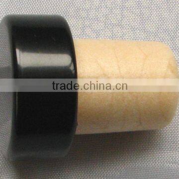 Black Decorative Natural Cork Stoppers & Cork Stopper Size