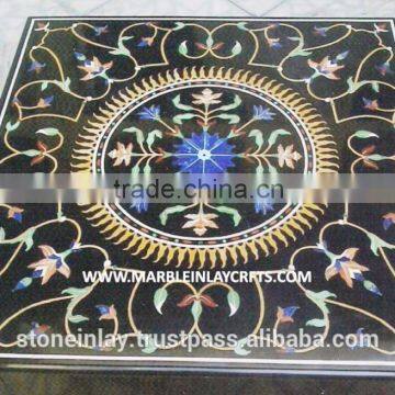 Beautiful Marble Inlaid Pietra Dura Table Top