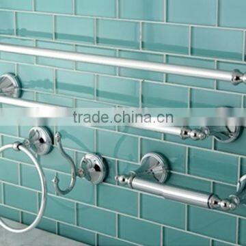 wallmounted firm round shiny 5pcs bathroom fittings accessories bathroom fixtures