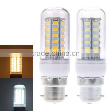 B22 10W 5730 SMD 48 LEDs Corn Light Lamp Bulb Energy Saving 360 Degree White 220-240V