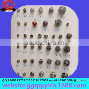 Decoration Lighting Accessories Round Heart Shaped Square Star Flat Surface Stereo Iron Spring Wire Ball