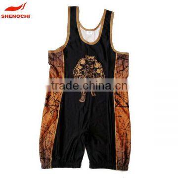 Accept Samll Order 2015 Unisex Fasion Custom Design Wrestling Sports Singlets