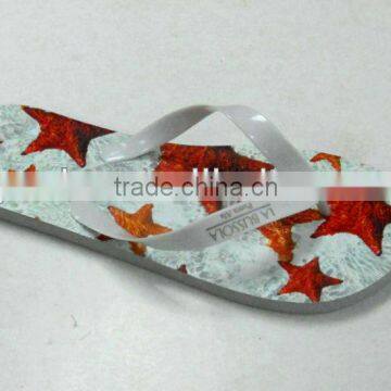 pretty printing gift flip flops