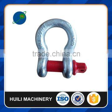 Painting Carbon Steel G210 US Type Forged D Shackle (With Pin)