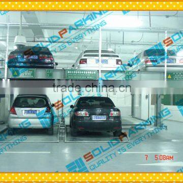PLC Control 1 year parts warranty Anti-fall Ladders Keypad / IC Card/ Remote Used Garage Automatic Car Parking