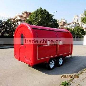 2016 coffee carts trailers with wheels XR-FC350 D