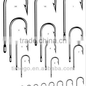 Chinese manufacturers Carbon Steel Fishhooks