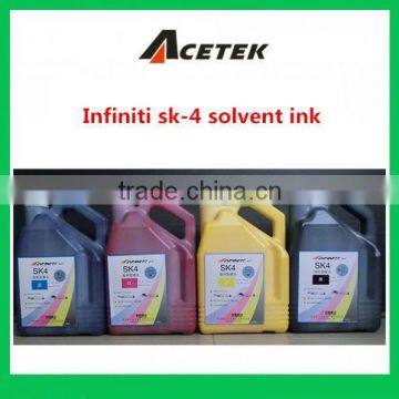 Solvent Ink SK4 for Large Format Inkjet Printer Infinity Challenger Phaeton Brand Printer