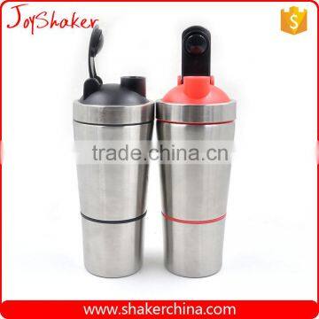 Custom Design Steel Protein Shaker,700+200ML Stainless Steel Protein Shaker Cup Quality Choice photo-6