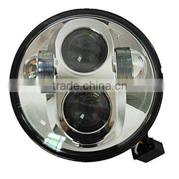 5-3/4" 5.75 Inch Motorcycle Projector LED Headlights For Harley Street 750 , Harley Xl883, 1200,48, v Rod, Night Rod ,Iron 883 photo-4