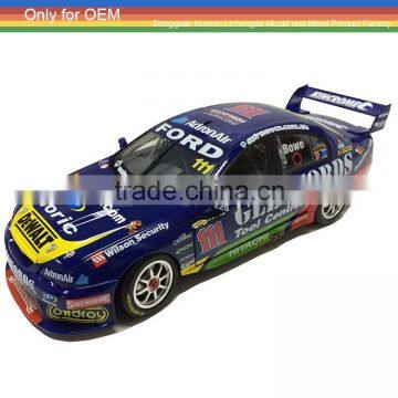 1:18 OEM water decals die casting model car die-cast racing car model