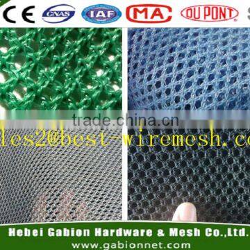 HDPE building windbreak fence mesh/ HDPE fence netting for wind and dust control