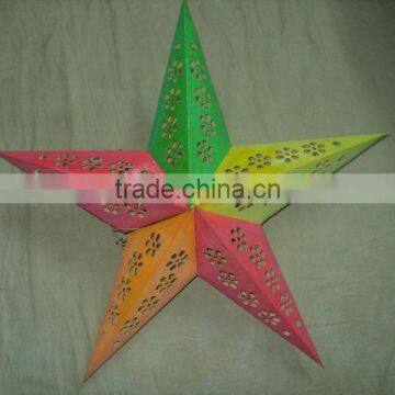 new rasta paper stars lanterns