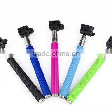 Wireless mobile phone camera monopod bluetooth stick selfie monopod selfie