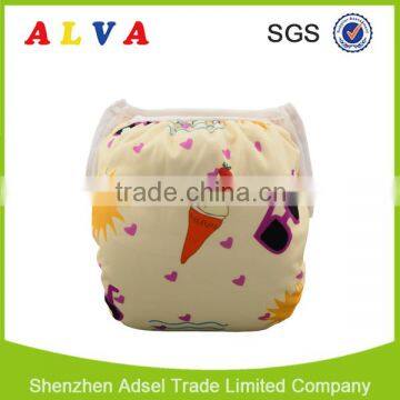 Alva New Pattern Summer Beach Style Swim Diaper Reusable Swimming Diaper photo-2
