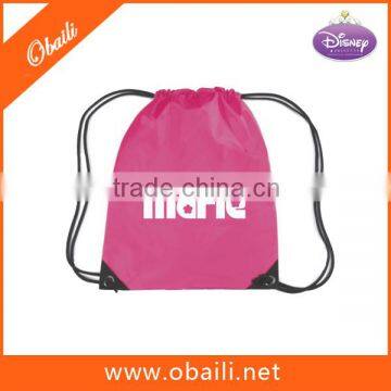 2014 New Fashion Promotional Foldaway Drawstring Backpack Beach Bag / Shoe Bags
