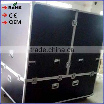 1.8m mirror ball used aluminum flight case storage box dj flight case road cases with wheels