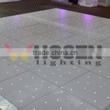 Hot selling led starlit dance floor with video effect