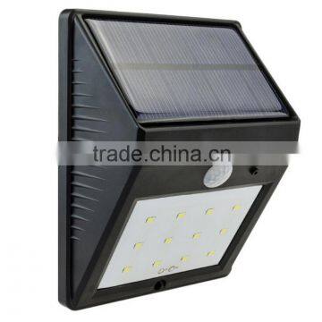 2015 New Outdoor 12 LED Solar Wall Mounted Motion Sensor Light photo-3