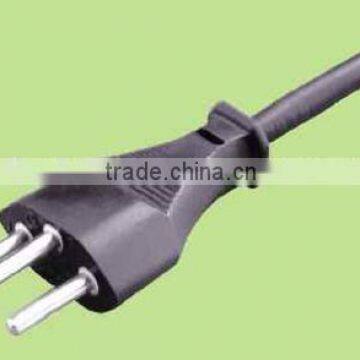 High end 3pin Copper POWER CORD for Switzerland Made in China